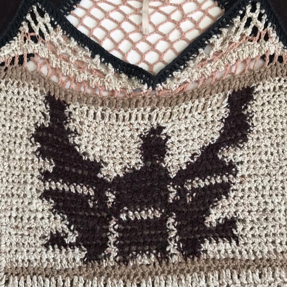 Free People Crochet Bird Top - Picture 2 of 6